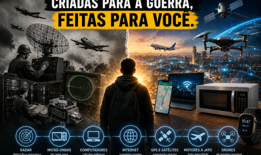 Tecnologias que nasceram na guerra e hoje fazem parte da sua vida