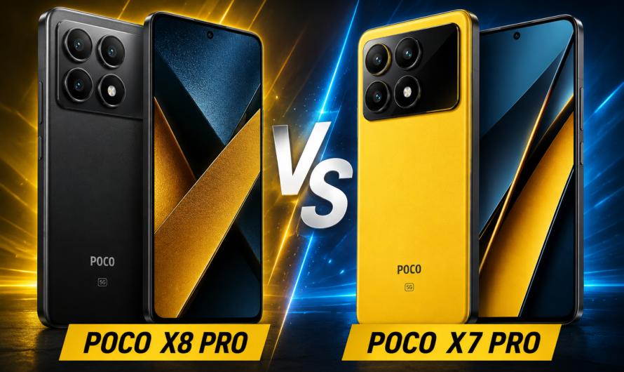 POCO X8 Pro vs POCO X7 Pro: qual vale mais a pena comprar em 2026?