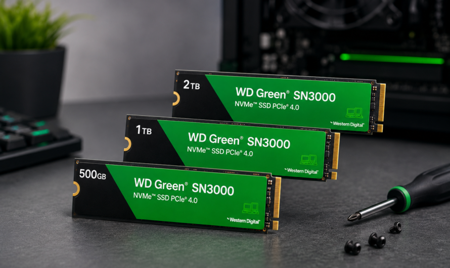 SSD NVMe em alta: WD Green oferece boa qualidade e preço competitivo