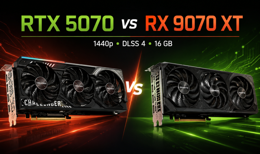 RTX 5070 ou RX 9070 XT: qual vale mais a pena por cerca de R$ 5.400?