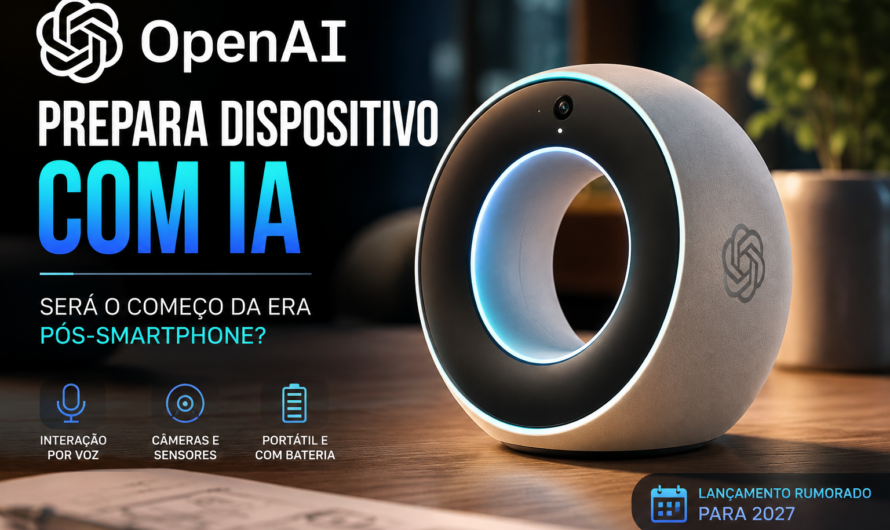 OpenAI prepara dispositivo com IA: será o começo da era pós-smartphone?